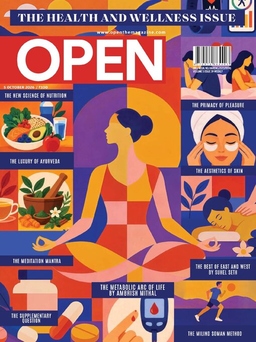 Cover image for Open Magazine